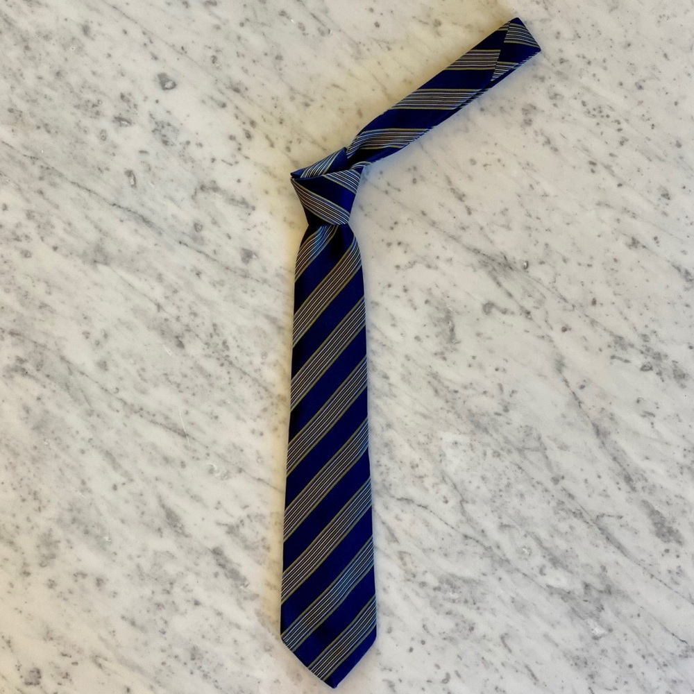 Ferragamo silk jacquard tie